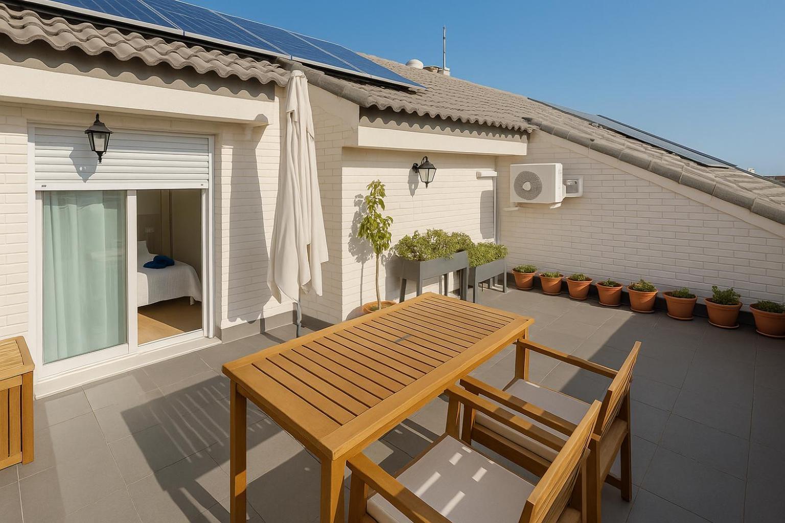 Habitacion En Atico Duplex 간디아 외부 사진